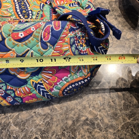 Vera Bradley Backpack Venetian Paisley Campus Backpack - Picture 9 of 10